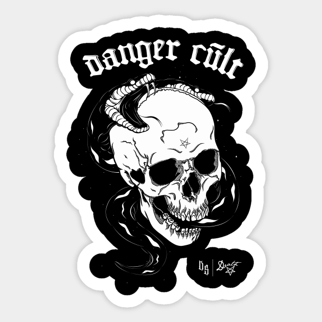 Danger cult Sticker by Danger Stranger®